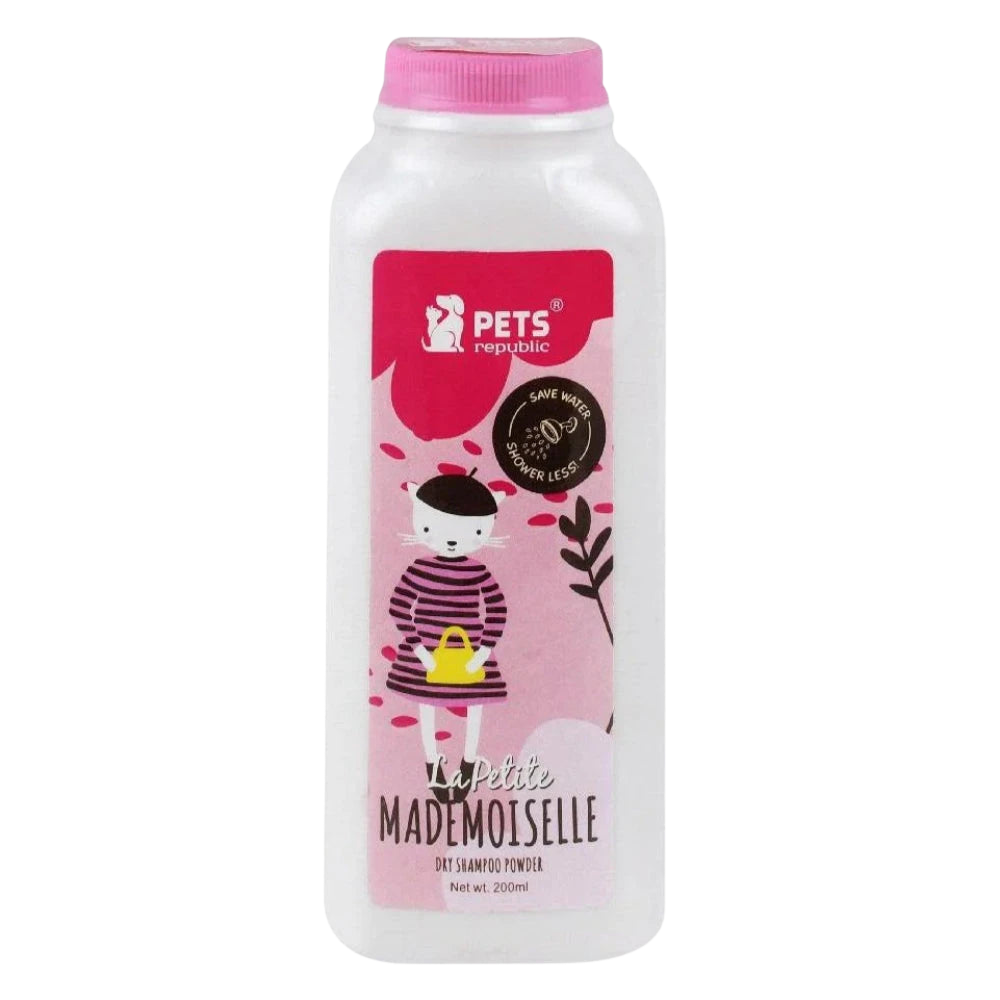 w-19bee757-def3-4dab-b1d0-295377d5e77899a8707a0d9cee4b127fc02b916f4c2d_DSC_0051.png Pets Republic Dry Shampoo Powder La Petite Mademosile 200g - Image 1