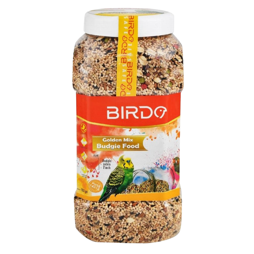 w-9be46047-9eb7-42fc-acf2-780359_20260521152817287.png Birdo Budgie Golden Mix 900gm - Image 1
