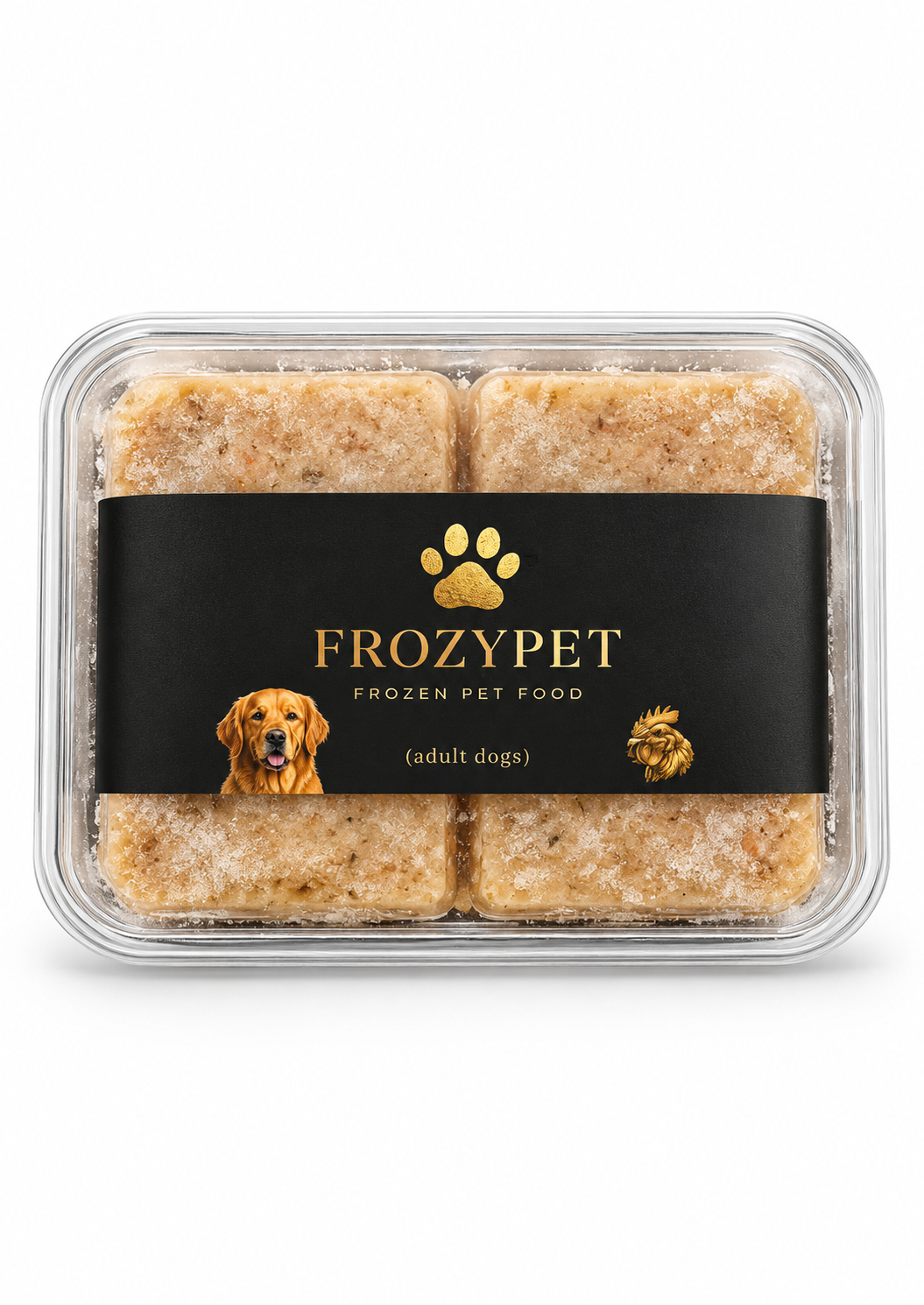 FrozyPet Frozen Dog Food Tray FROZYPET ADULT DOG 35% - Image 1
