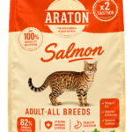 ARATON Salmon Adult Dry Cat Food – 1.5kg