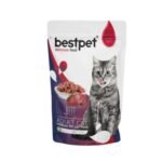 bestpet Cat With Beef in Jelly 85g