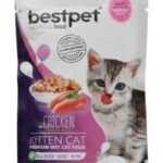 bestpet Kitten Cat With Chicken in Jelly 85g