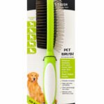 🐾 Green Meadow 2-in-1 Dual-Sided Pet Grooming Brush – For Cats & Dogs 🐶🐱