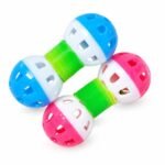 pet toys 2 doubel small ball