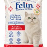 Felin Natural Unscented Clumping Cat Litter 20L