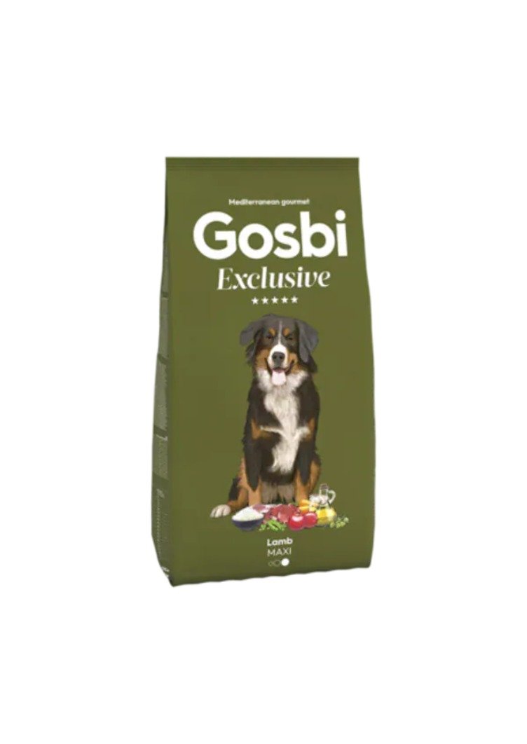 gosbi-exclusive-dry-food-for-maxi-adult-with-lamb-3-kg-1 Gosbi Exclusive Dry Food for MAXI adult with lamb 3 kg - Image 1