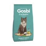 Gosbi Exclusive Dry Food with Chicken and Salmon for Sterilized Cats 1.5 kg