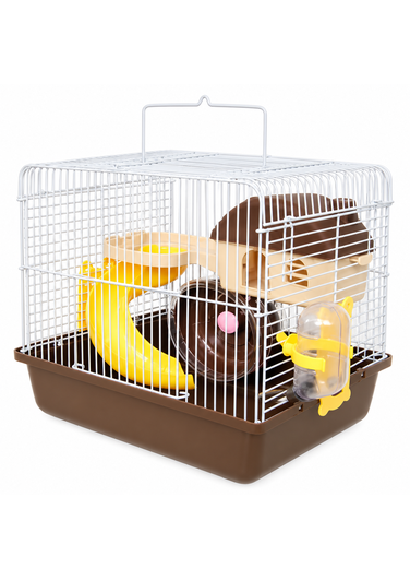 hamster-cage-brown-376x531 (1) HAMESTER HOUSE LARGE - Image 1
