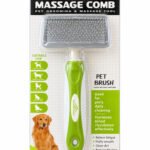massage comp pet brush small