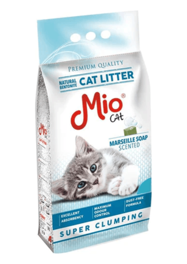 mio-cat-litter-soap-20l Mio Super Clumping Cat Litter Marseille Soap Scent 20L - Image 1