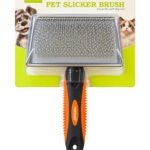 nunbell pet slicker brush large