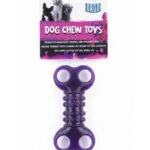 Orgo Durable Molar Cleaning Dog Chew Toy Purple