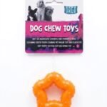 Orgo Rubber Ring Chew Toy for Dogs Orange