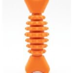 ORGO Textured Rubber Durable Dental Care Orange