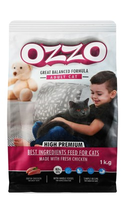 ozzo-adult-cat-1kg Ozzo Adult Cat Dry Food 1kg - Image 1