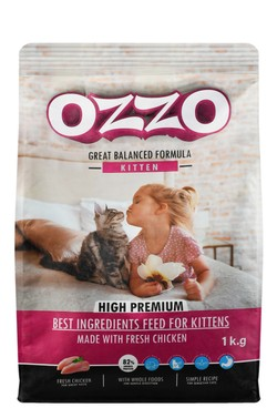 ozzo-kitten-dry-food Ozzo Kitten Dry Food 4kg - Image 1