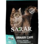 Sarar Hypoallergenic Urinary Care Dry Food with Salmon & Cranberry for Sterilized Adult Cats 2KG