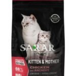 Sarar Hypoallergenic Dry Food with Chicken & Anchovy for Kittens & Mother Cats 2KG