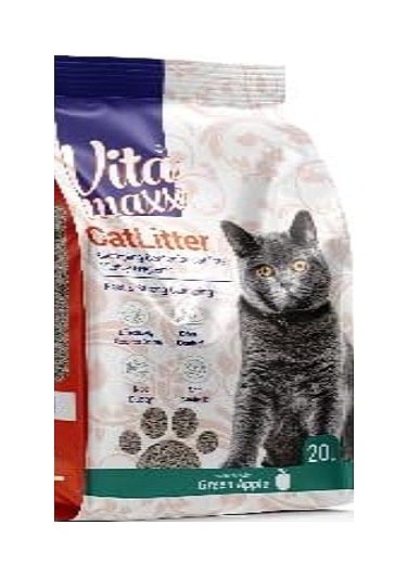 Vita Maxx Clumping Cat Litter Sand With Apple Scent 20 L